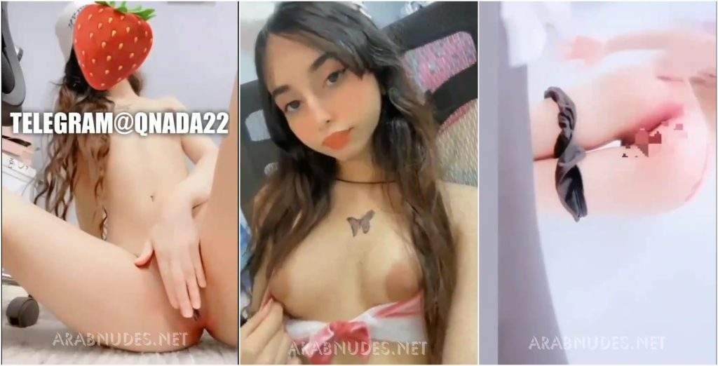 xxx سكس عرب بنت هايجة تلعب في بزازها وكسها